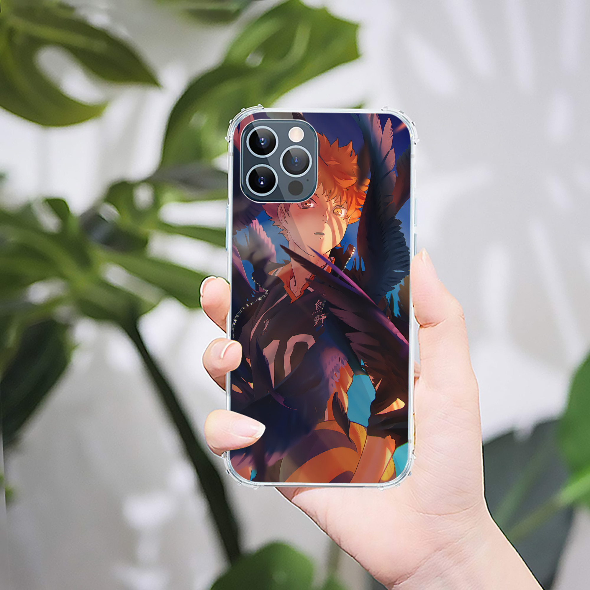 （画像用） ハイキュー!! Haikyu!! 【iPhone 12シリーズ対応】透明スマホケース（クリアソフトケース）